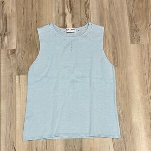 Style Options by Caryn Vallons light pale blue top
